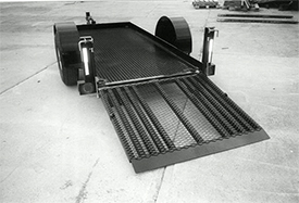 Extra Low Profile Trailerfrom Eagle Trailer Company, Lawrence, Kansas