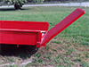 Utility Trailer Details: Solid Side Trailer with 4' Easi-lift fold-up gate. Aluminum fenders - Eagle Trailer Company, Lawrence, Kansas